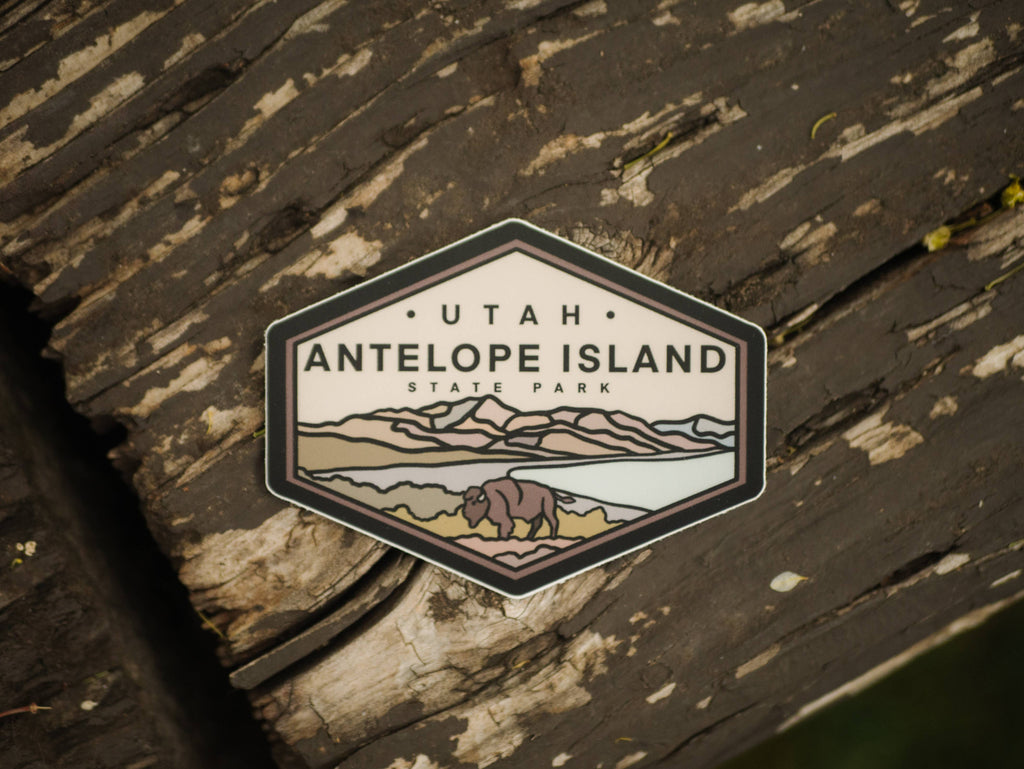 Antelope Island State Park Utah | Sticker
