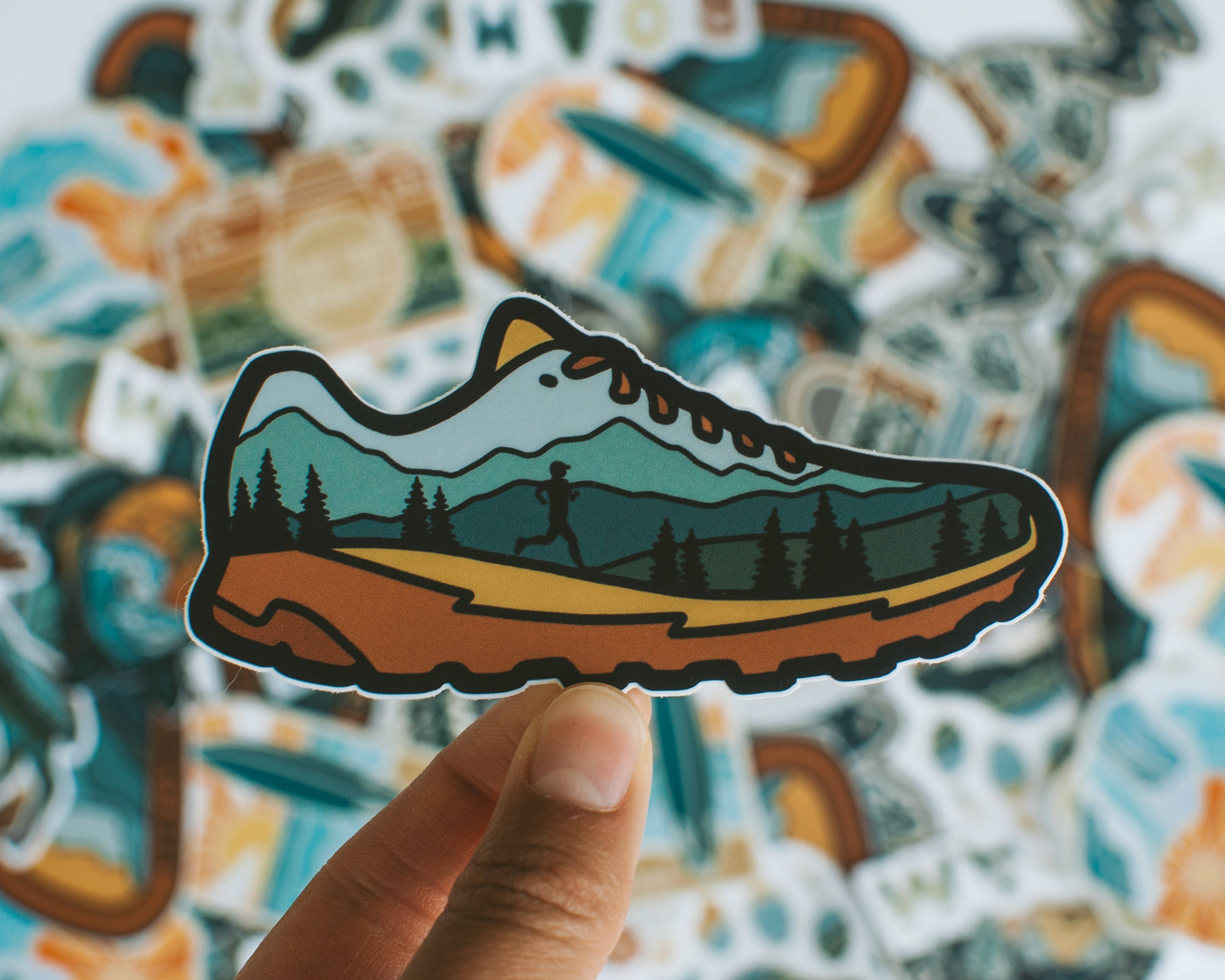 Trail Running Shoe | Sticker