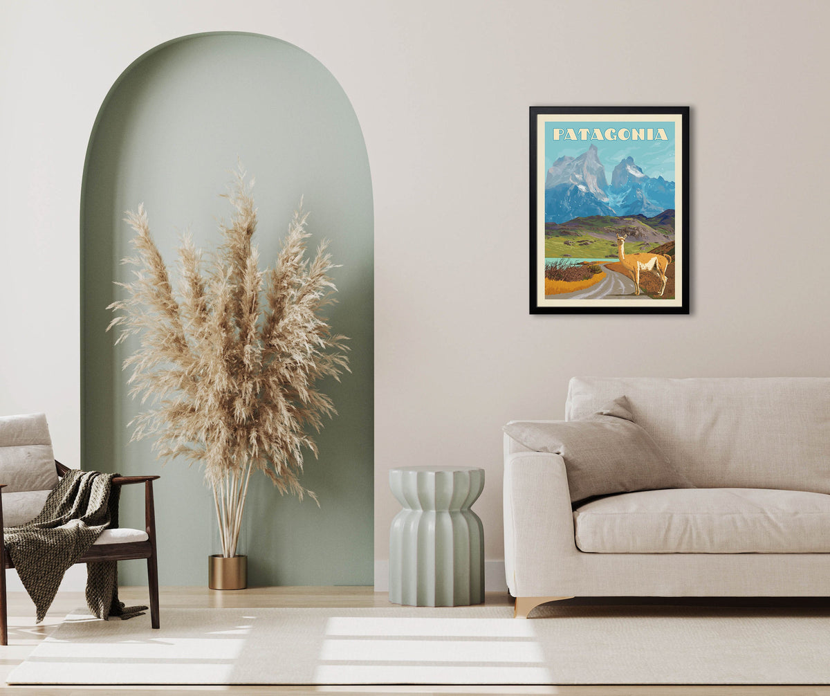 Patagonia (World Travel) Art Print