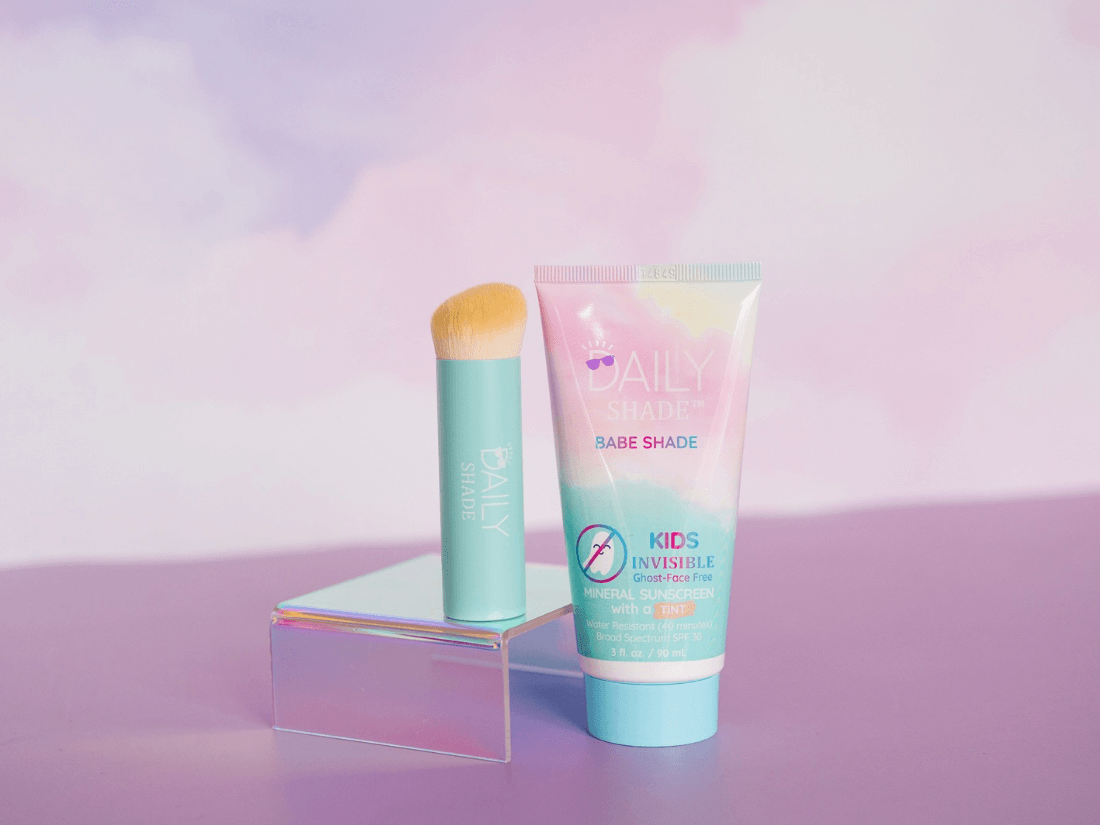 Babe Shade Mineral Sunscreen Kit with Shade Brush - Daily Duo
