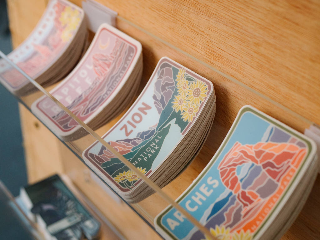 Capitol Reef - License Plate Series | Sticker