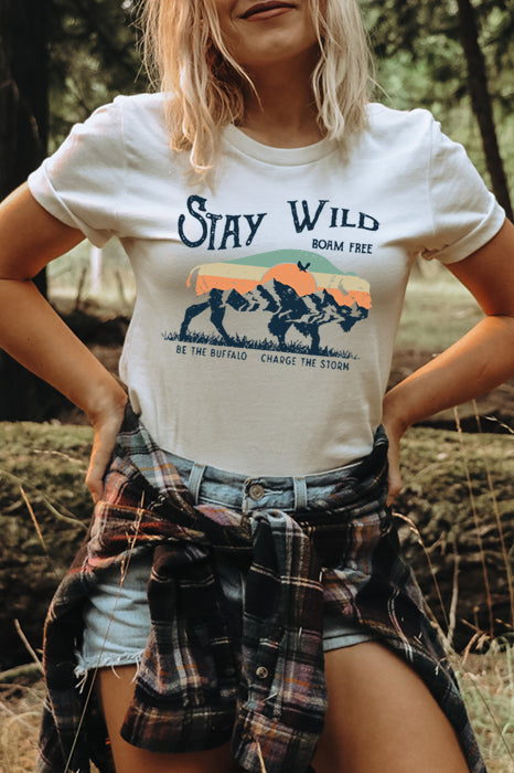 Stay Wild Roam Free 4236