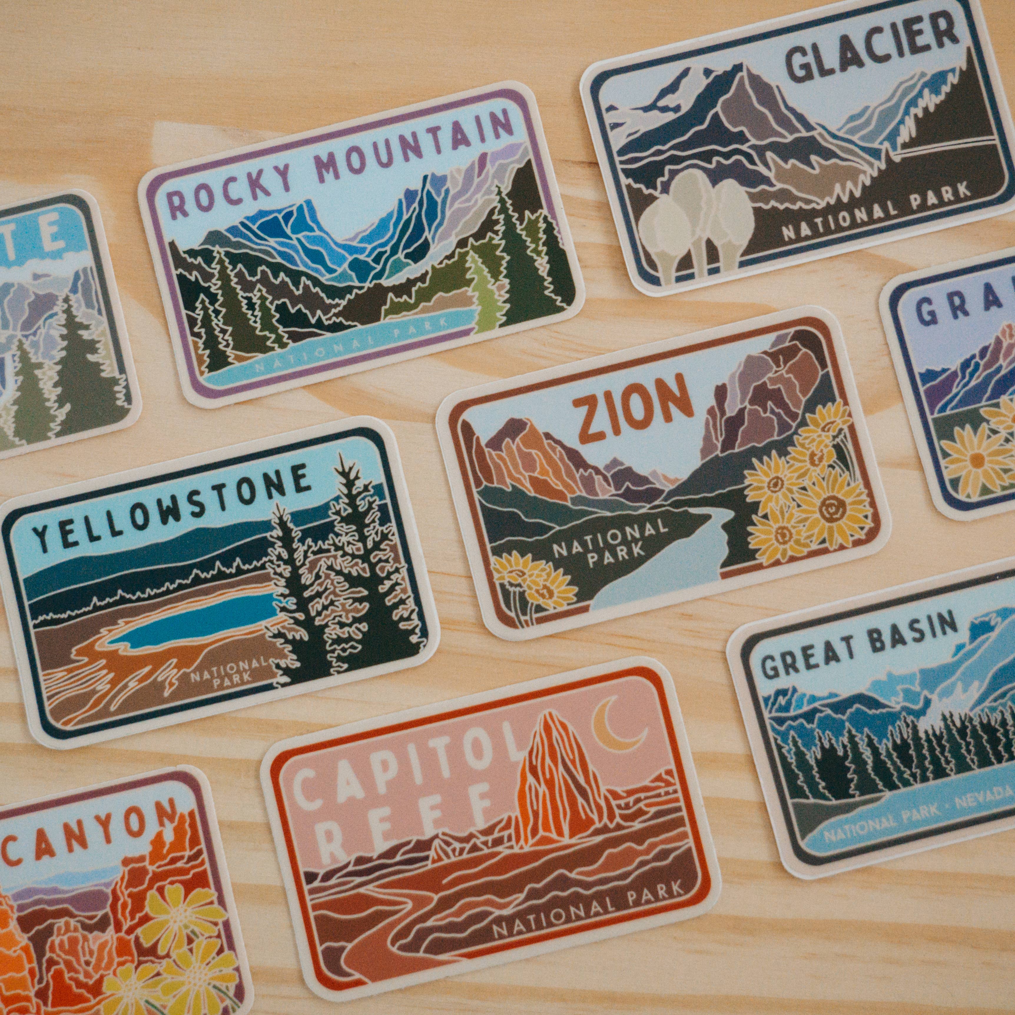 Capitol Reef - License Plate Series | Sticker