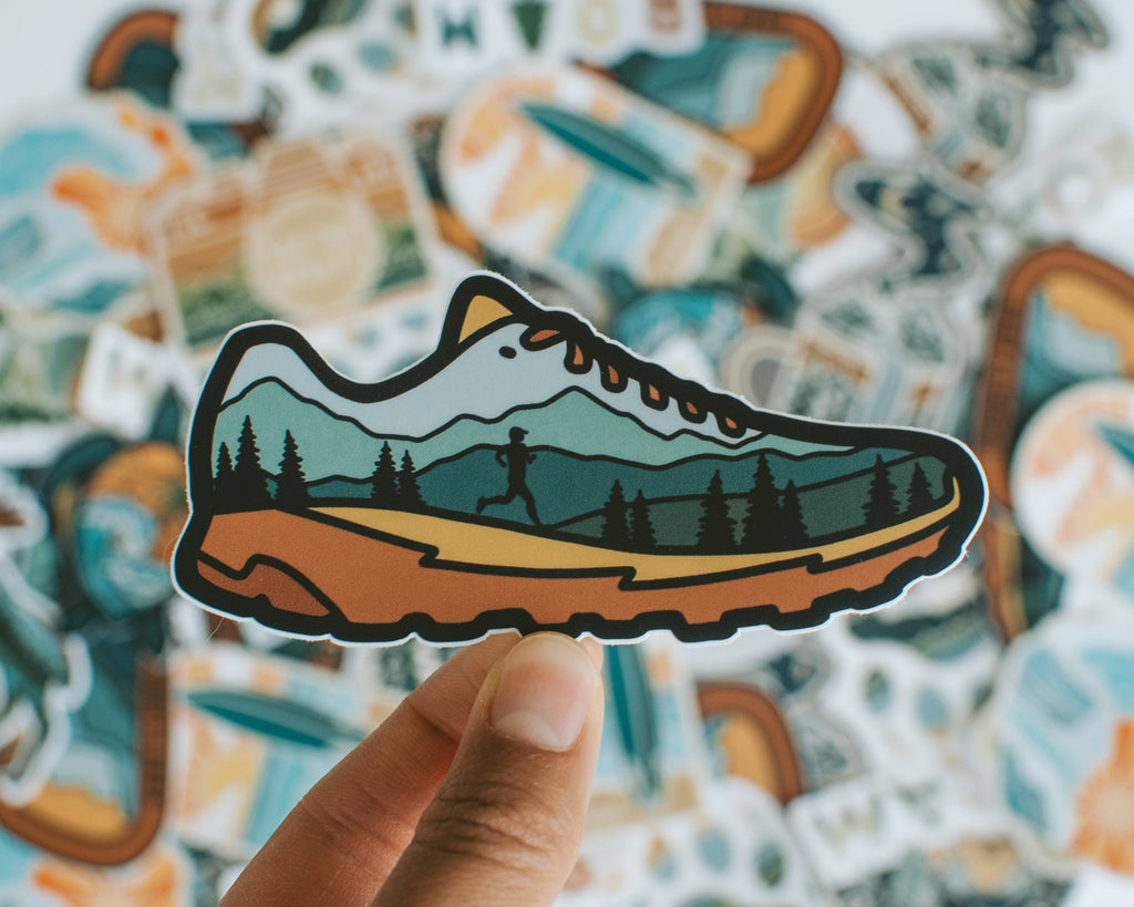 Trail Running Shoe | Sticker