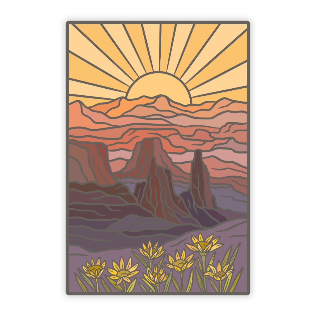 Canyonlands National Park Utah Vinyl Sticker