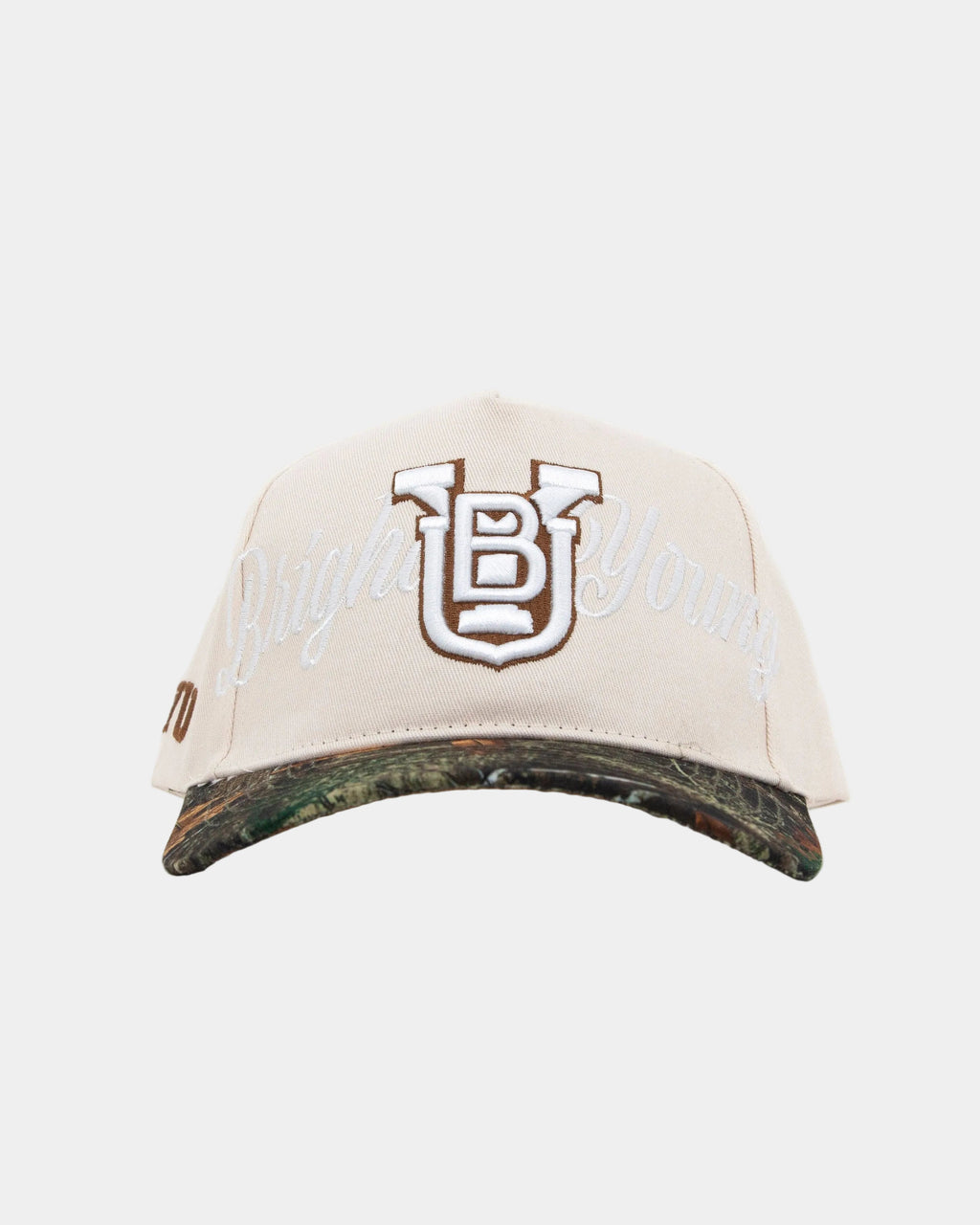 BYU Fade Hat Natural Camo Brigham Young