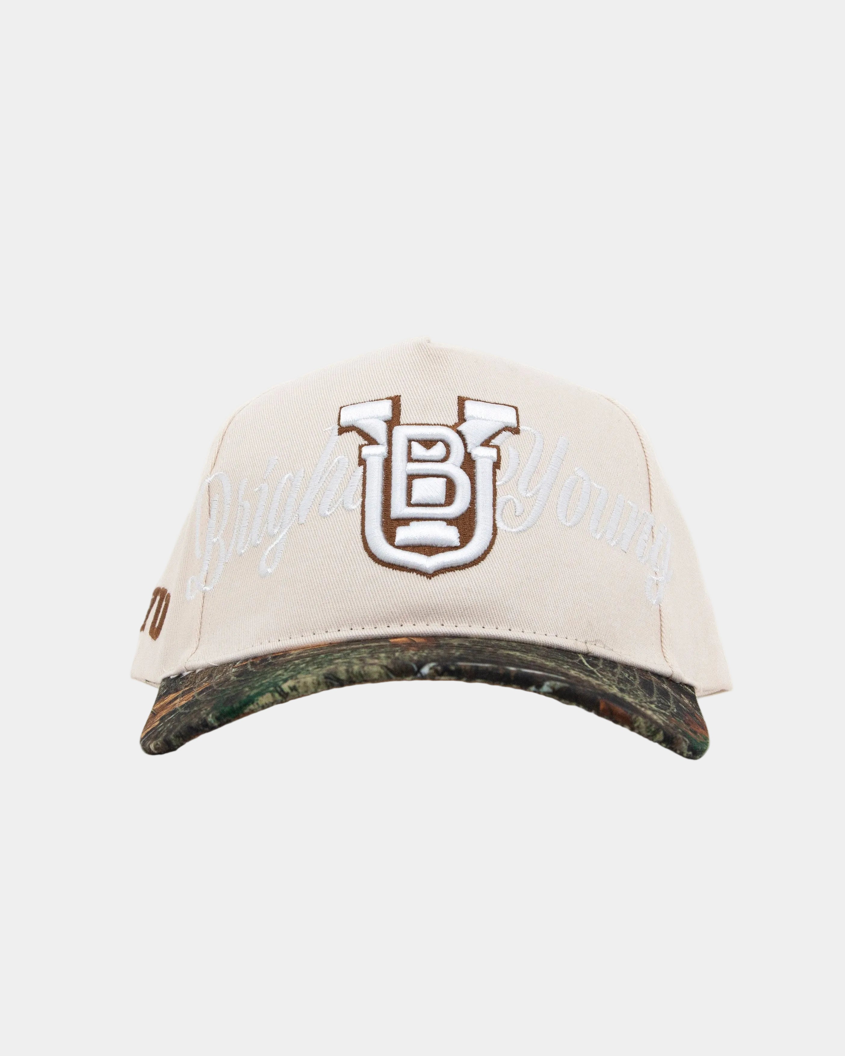 BYU Fade Hat Natural Camo Brigham Young