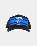 BYU Blackout Stripe Fade Hat