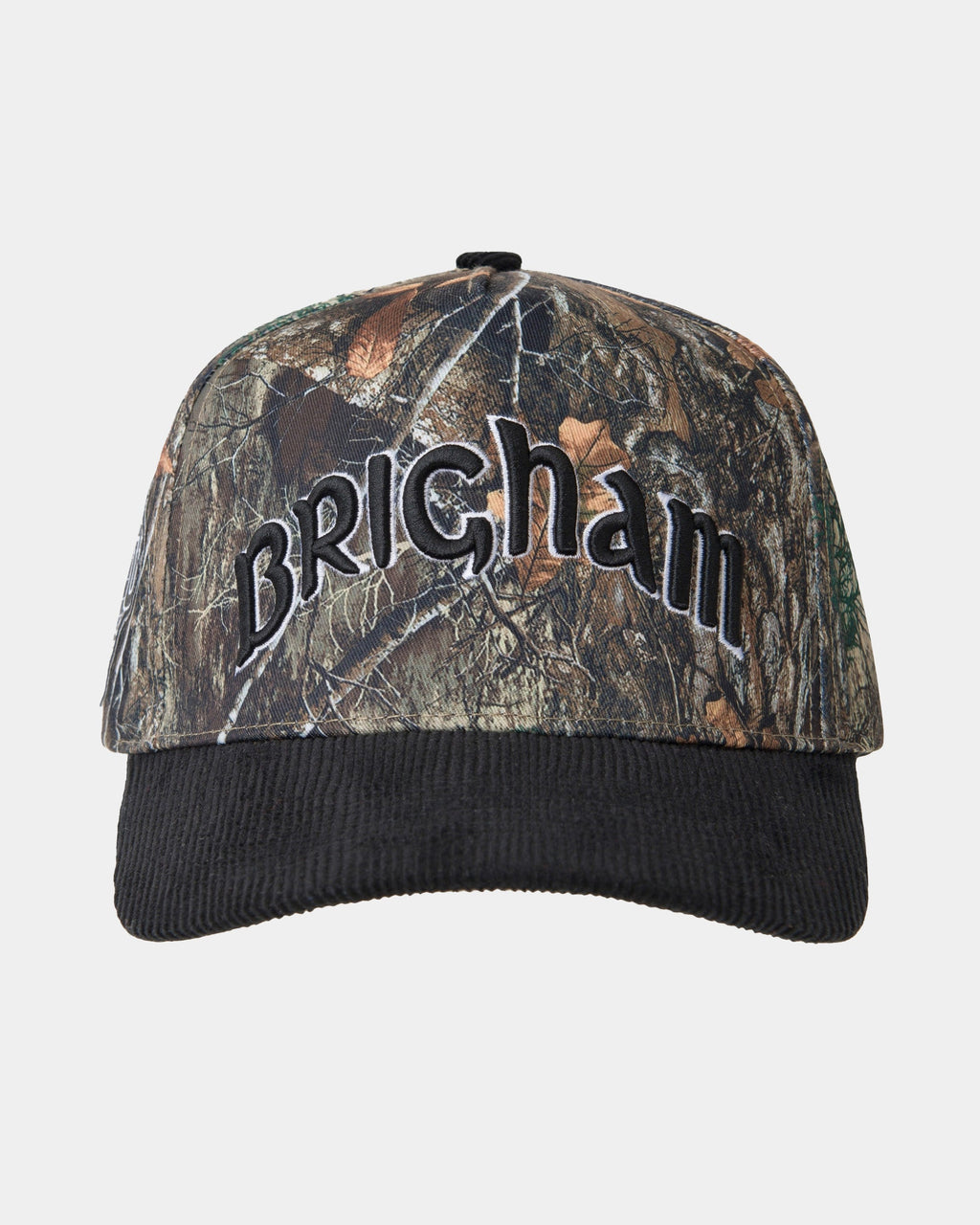 BYU Fade Hat Camo Black Corduroy Brim