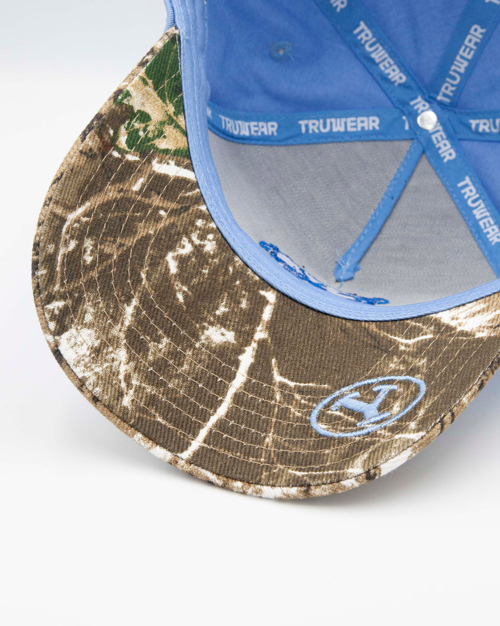 BYU Light Blue Camo Fade Hat