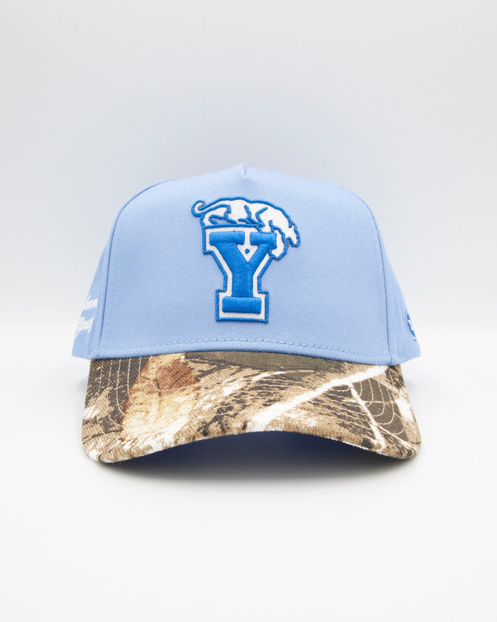 BYU Light Blue Camo Fade Hat