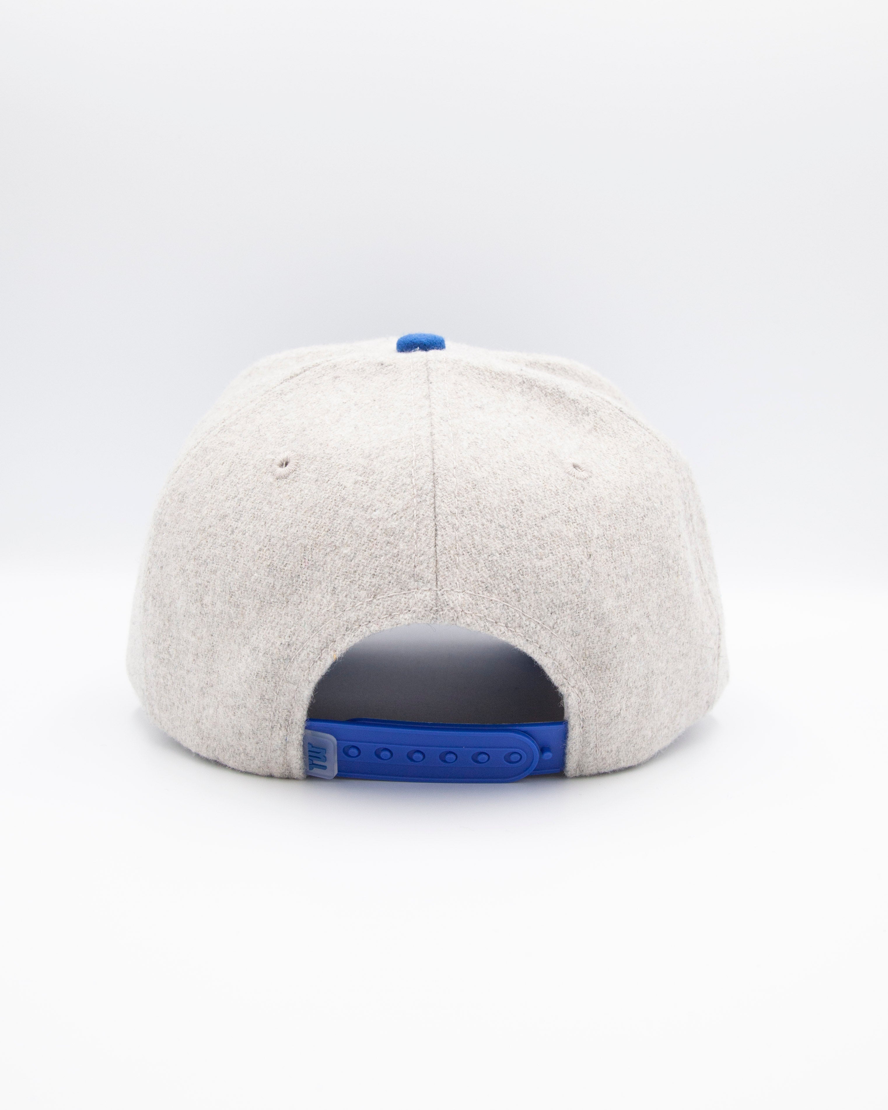 BYU Light Grey & Royal Brim Wool Fade Hat