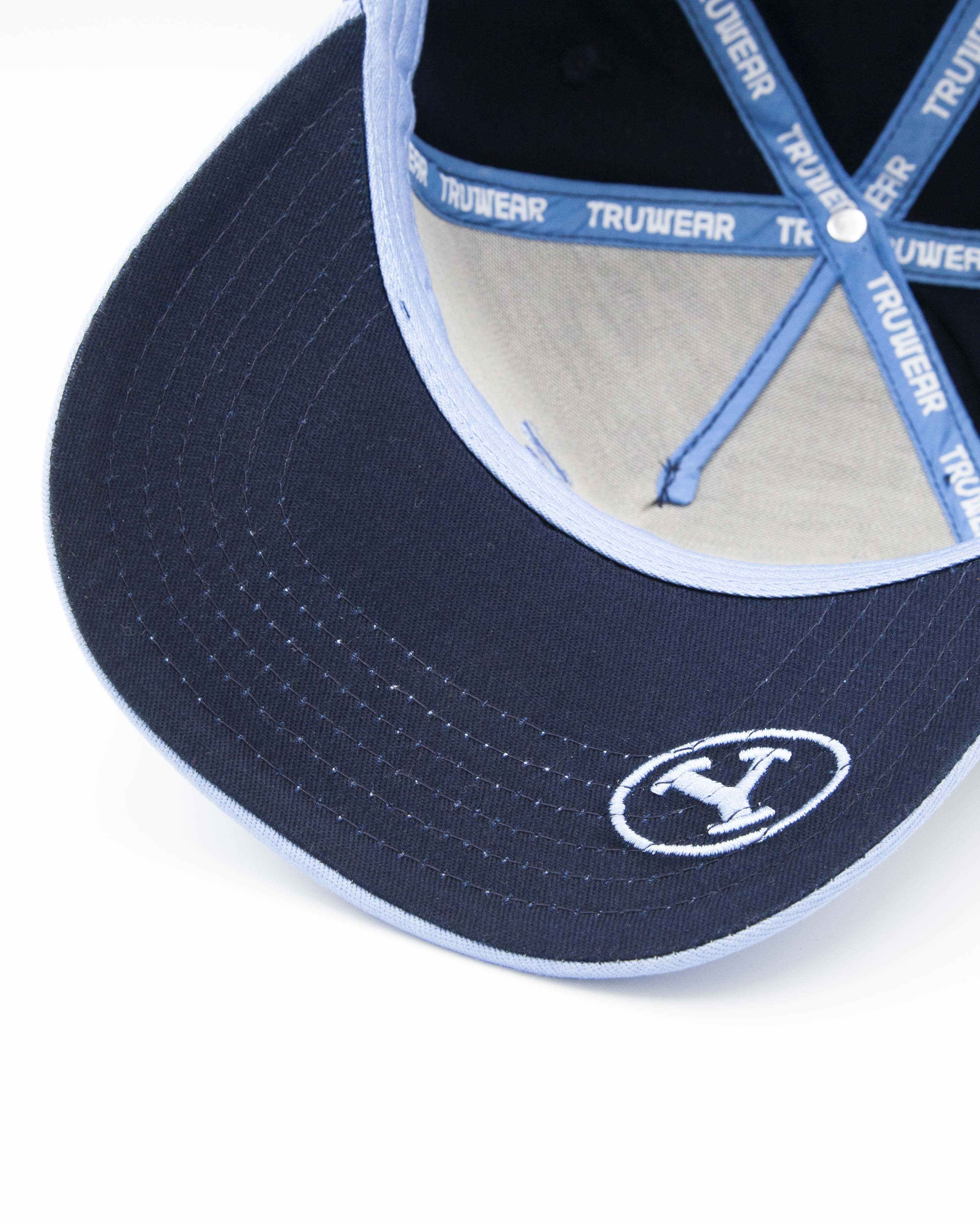 BYU Navy & Light Blue Brim Fade Hat