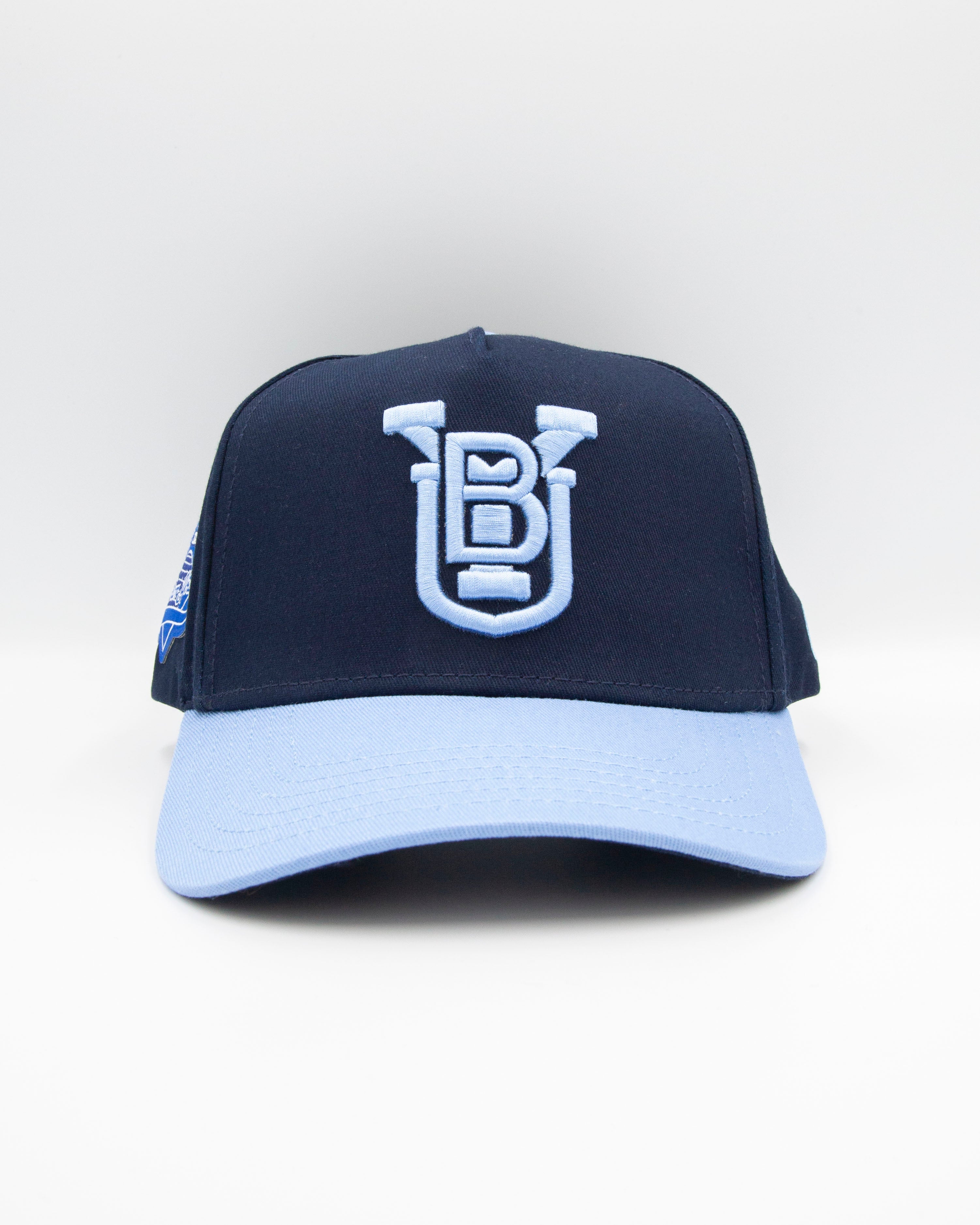 BYU Navy & Light Blue Brim Fade Hat