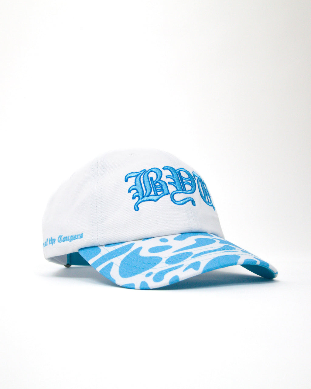 BYU Printed Dad Hat Gothic BYU Adult