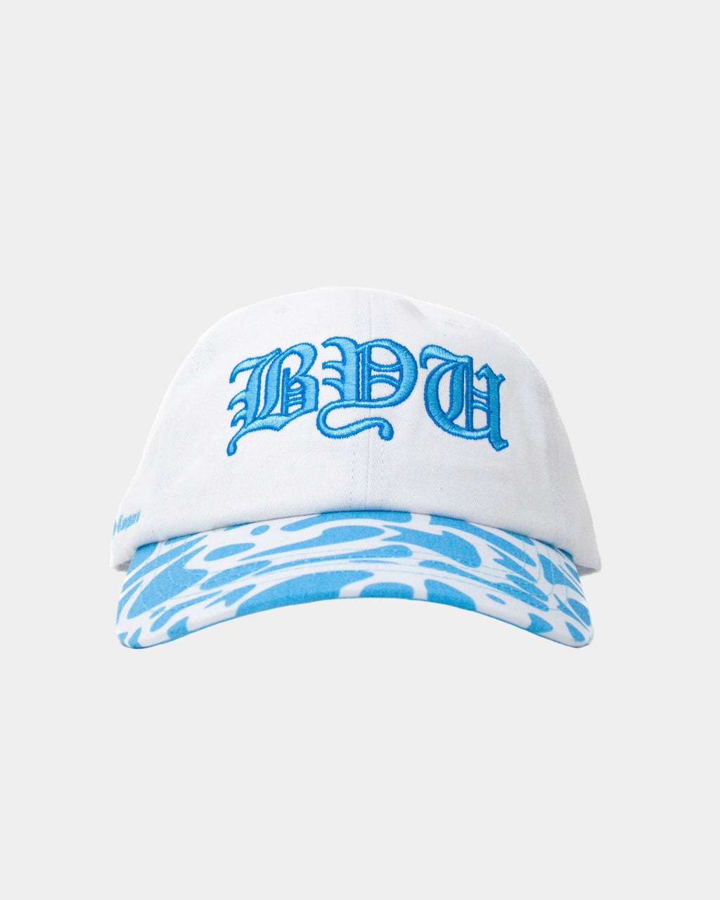 BYU Printed Dad Hat Gothic BYU Adult
