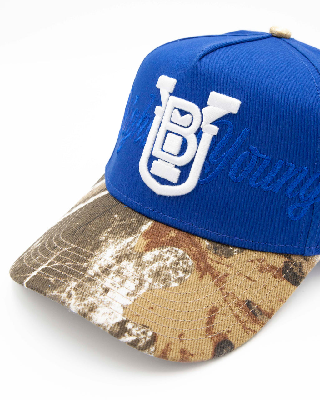 BYU Royal Blue and Camo Hat