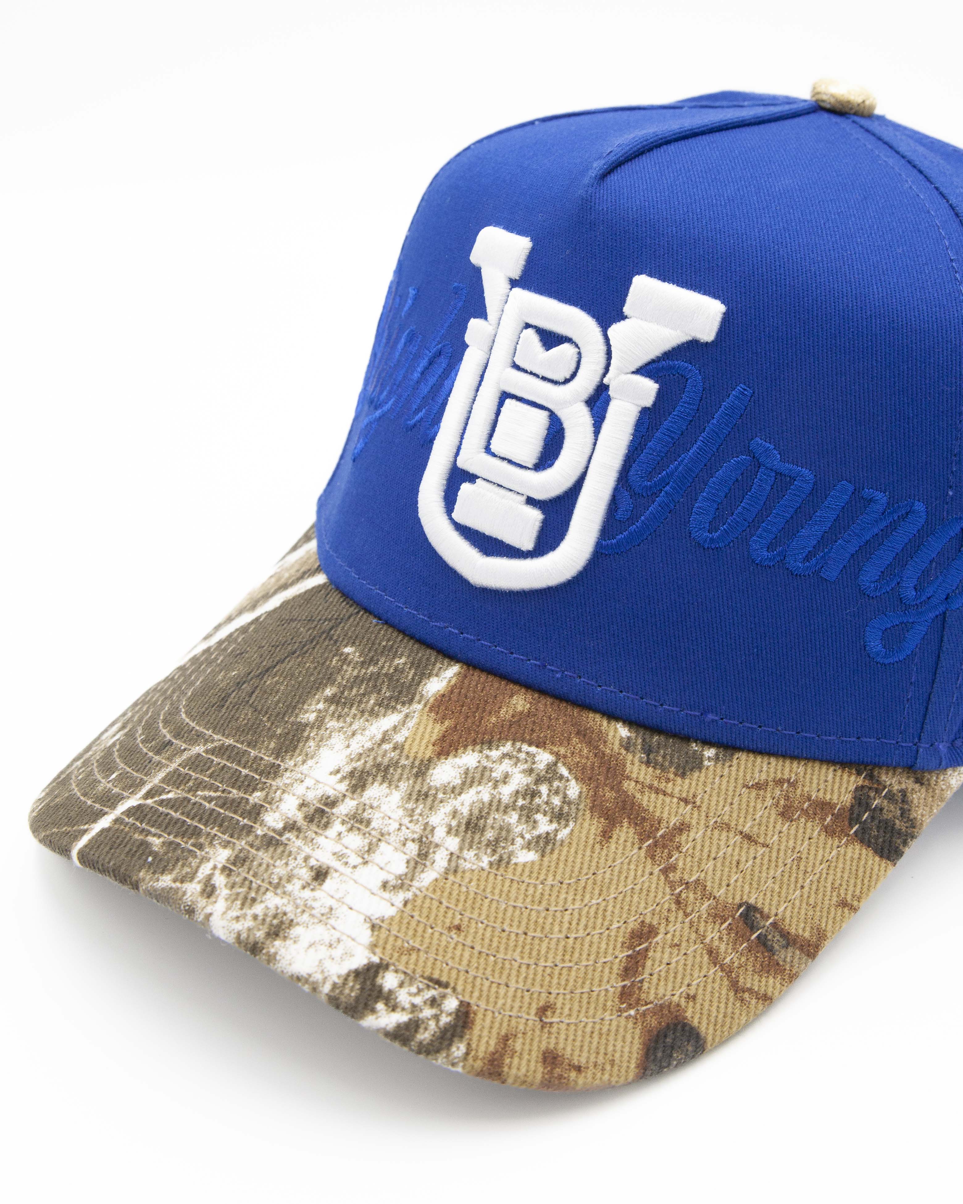 BYU Royal Blue and Camo Hat