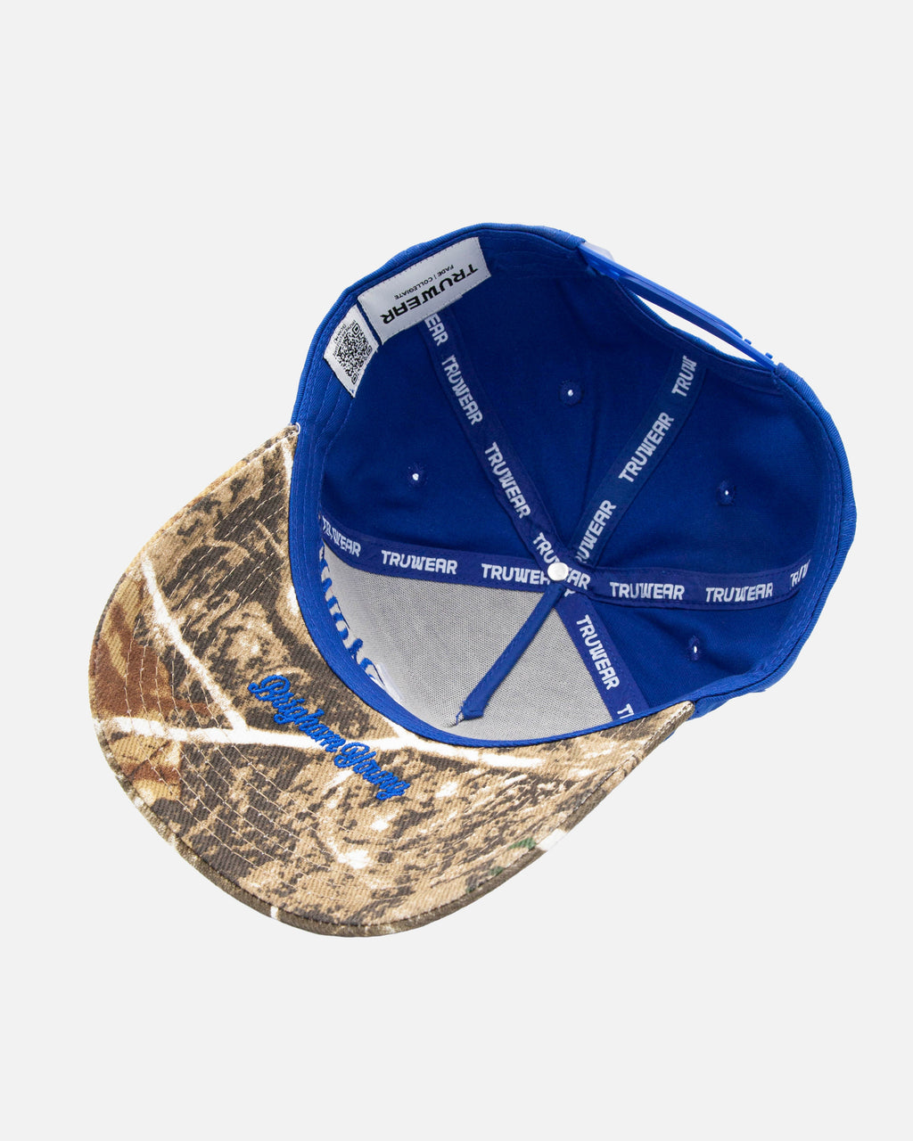 BYU Royal Blue and Camo Hat