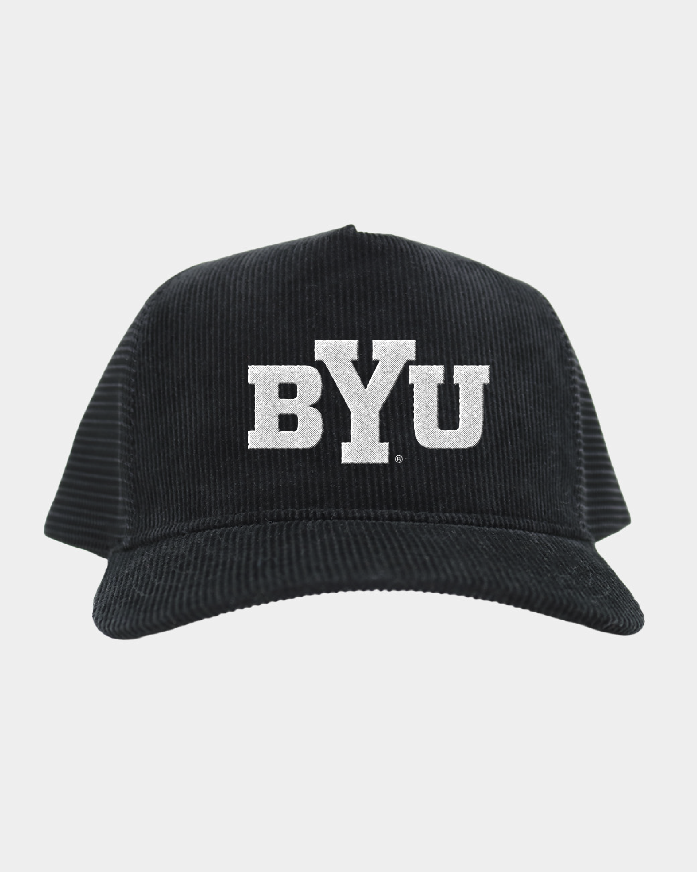 BYU Black Full Cord Fade Hat