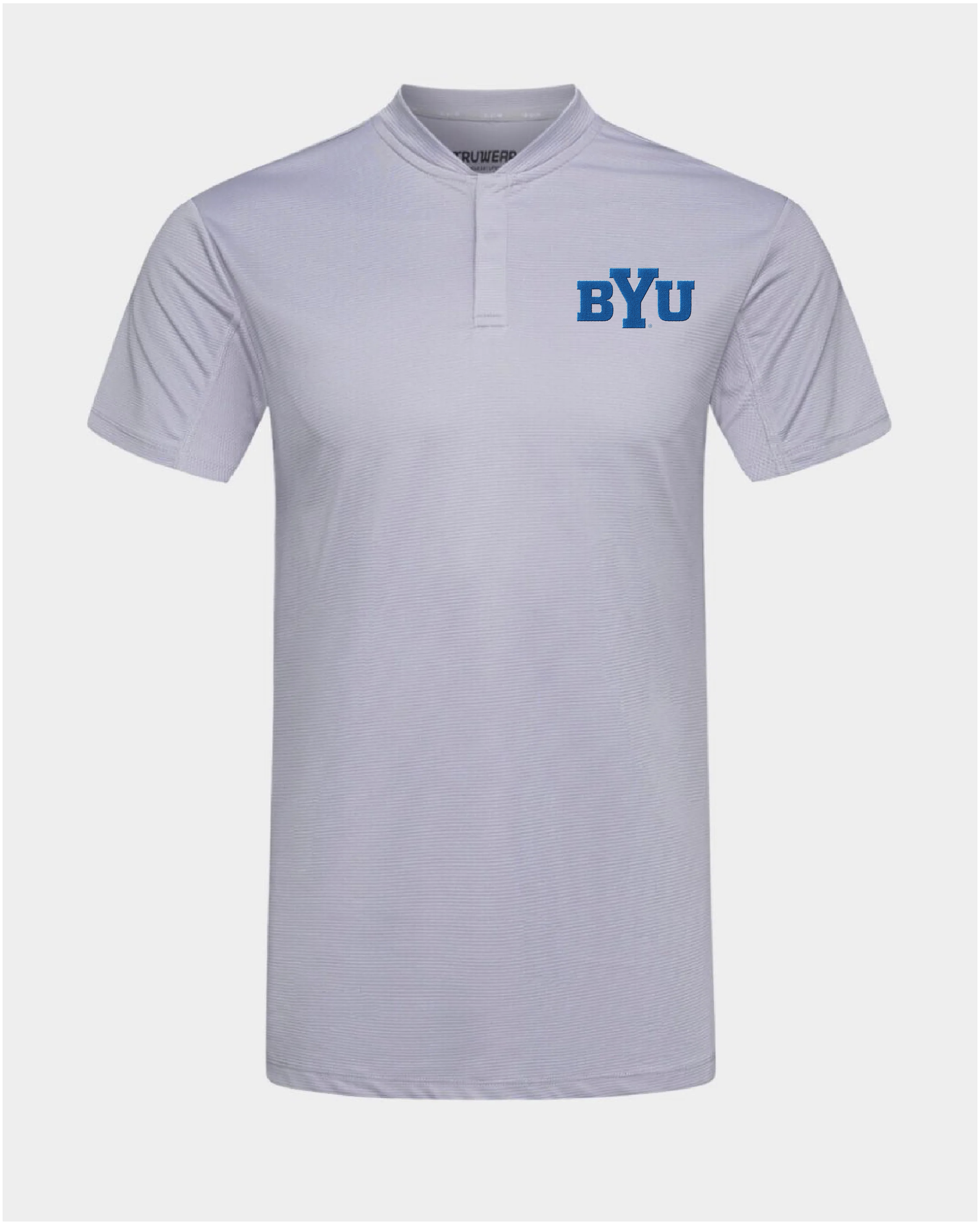 BYU Pinnacle 2.0 Polo Light Grey