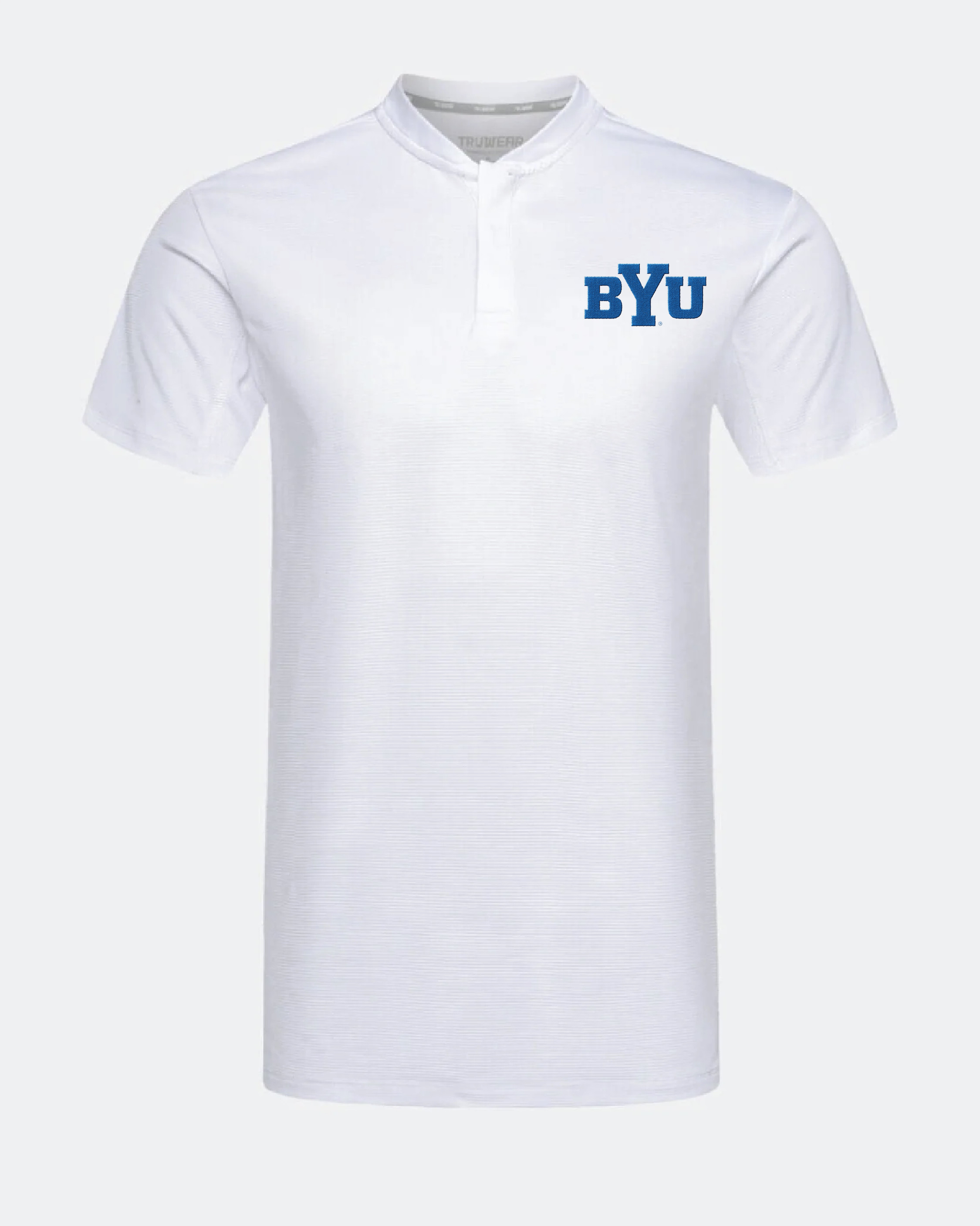 BYU Pinnacle 2.0 Polo White