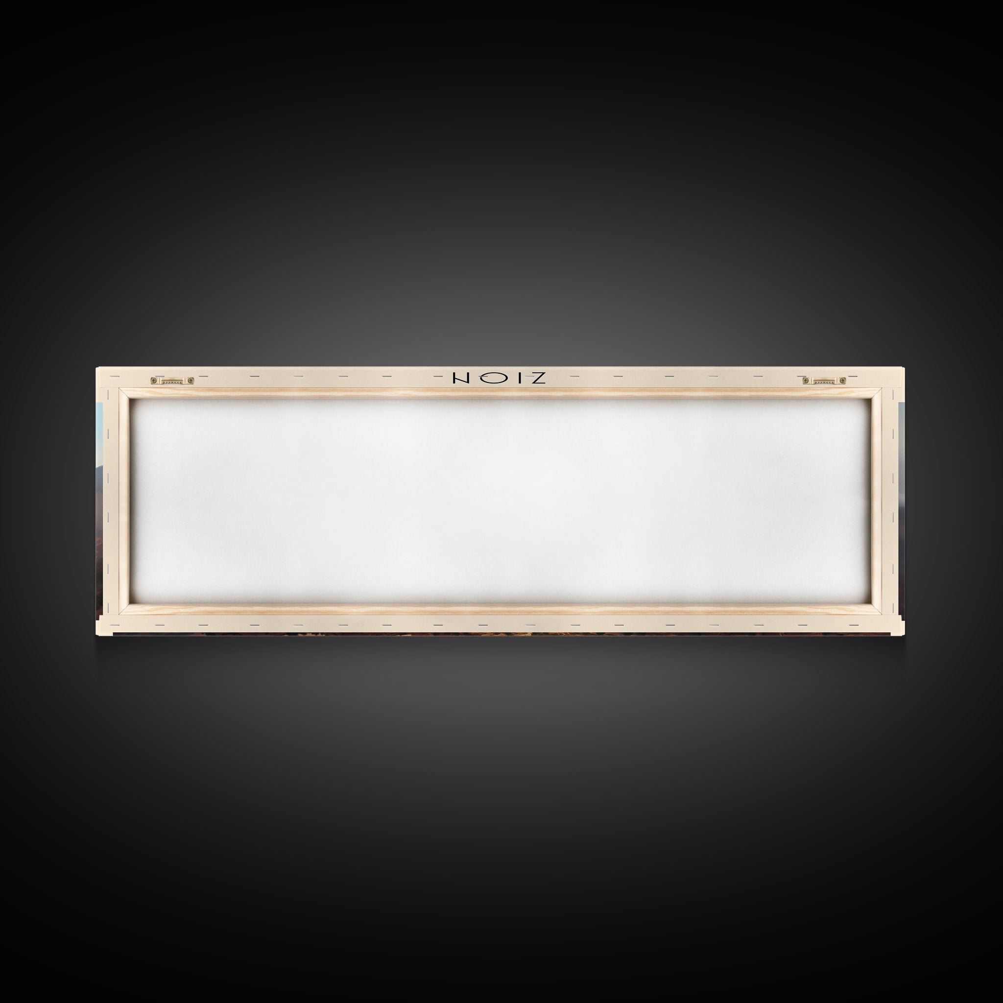 Zion National Park Panoramic Utah Travel Art, National Park Print, Minimalist Travel Art, Subdued Watercolor Painting Panoramic