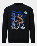 BYU Slam Dunk Meridian Black Crewneck