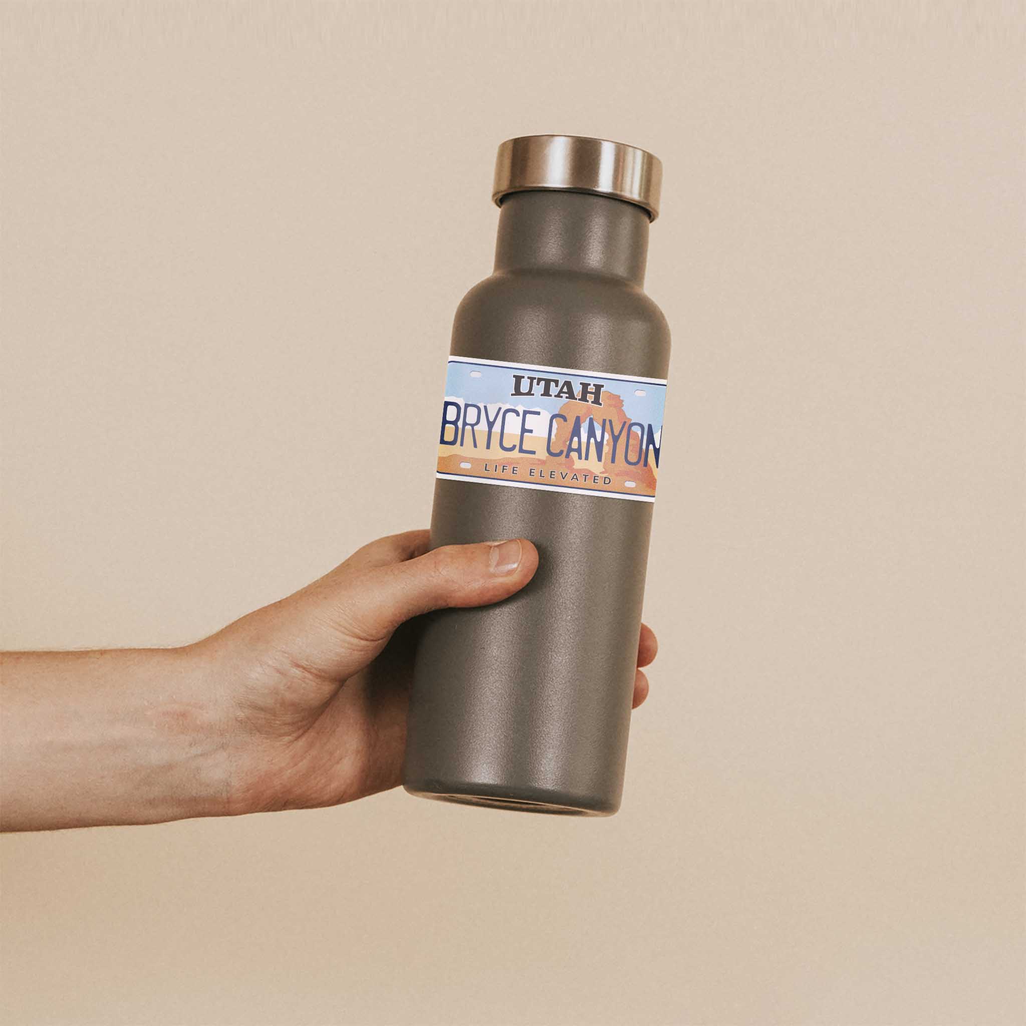 Utah License Plate Stickers - Choose Your UT City or National Park