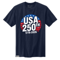 USA 250 Campaign Button Tee - Made in the USA