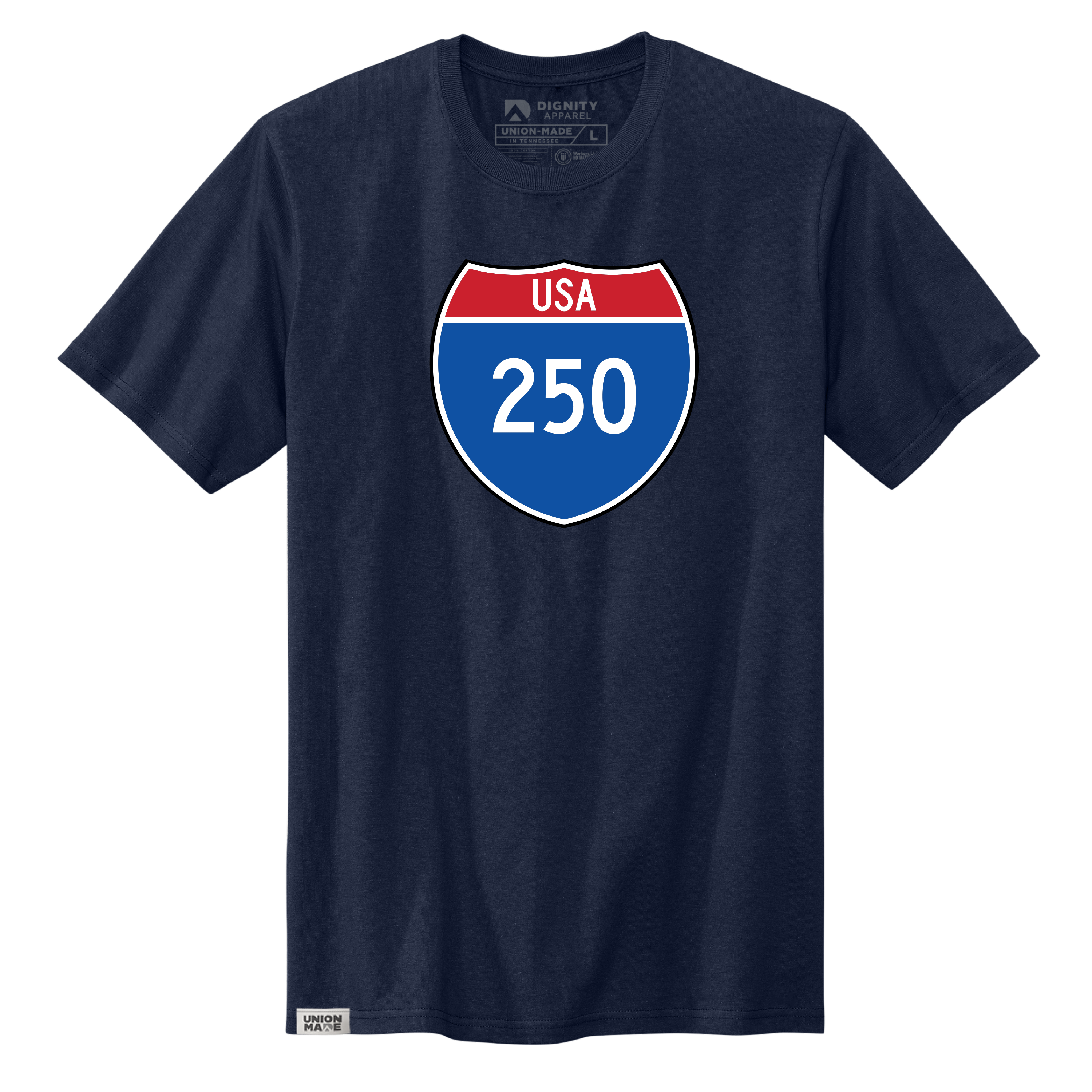 Interstate USA 250 Tee - Made in the USA