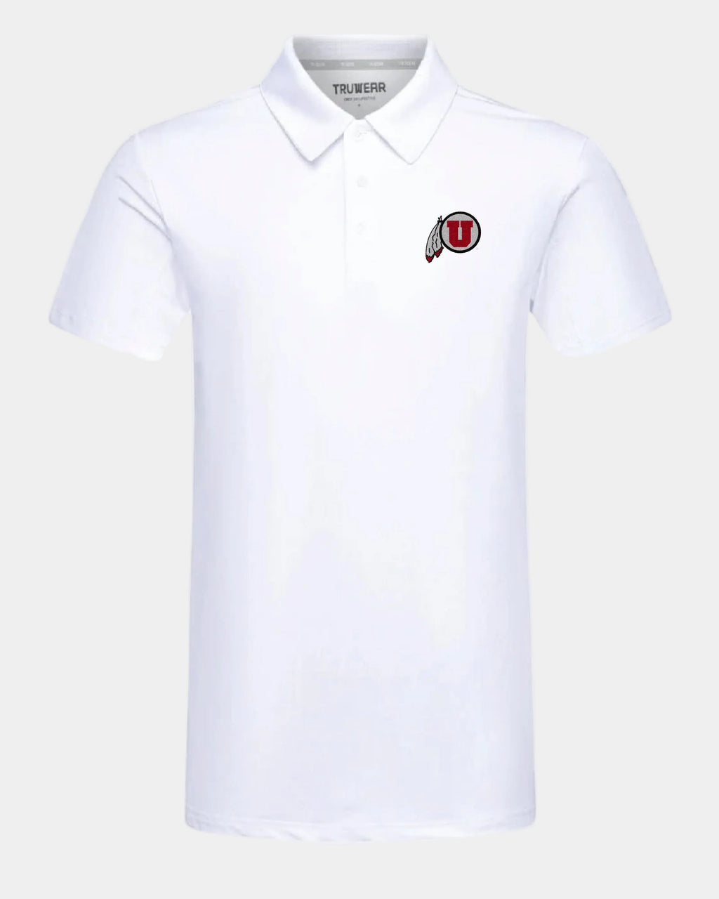 UofU Crest 2.0 Polo White