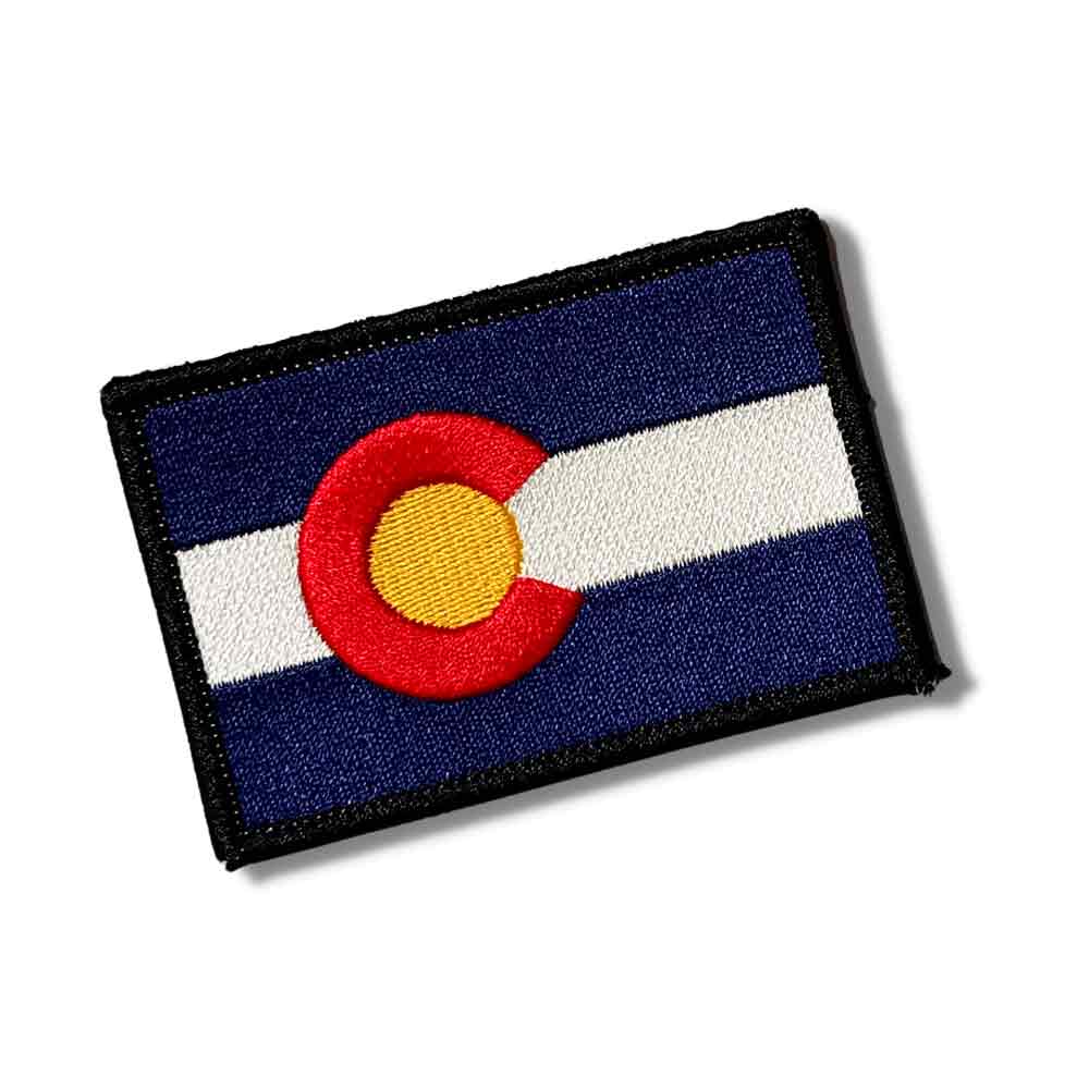 Colorado Flag Stick-On Patch