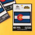 Colorado Flag Stick-On Patch