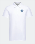 BYU Crest 2.0 Polo White