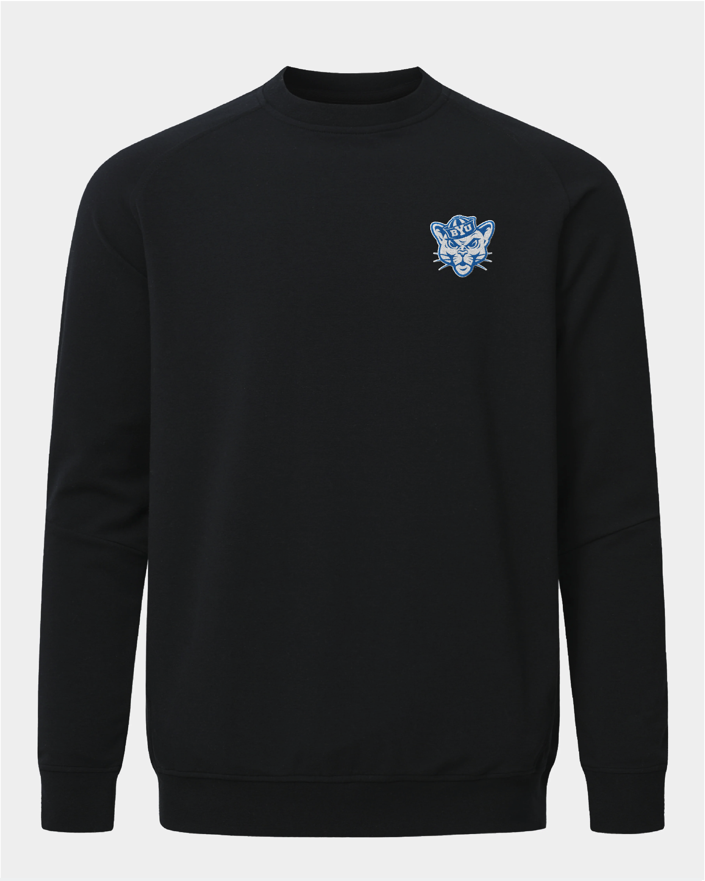 BYU Meridian Black Crewneck