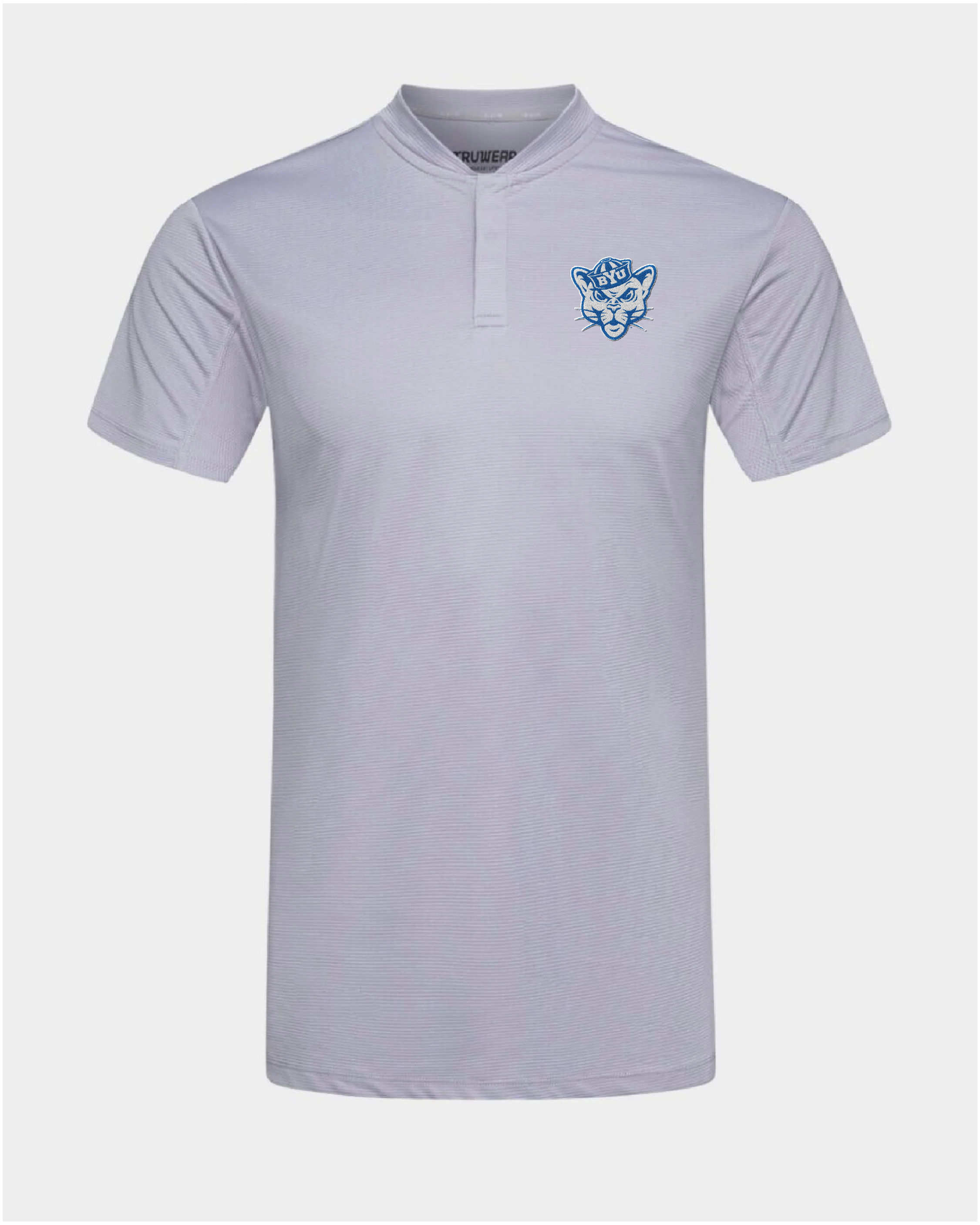 BYU Pinnacle 2.0 Polo Light Grey