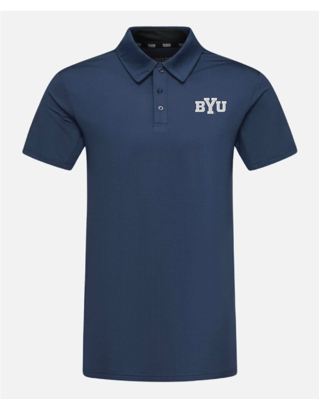 BYU Crest 2.0 Polo Navy Blue