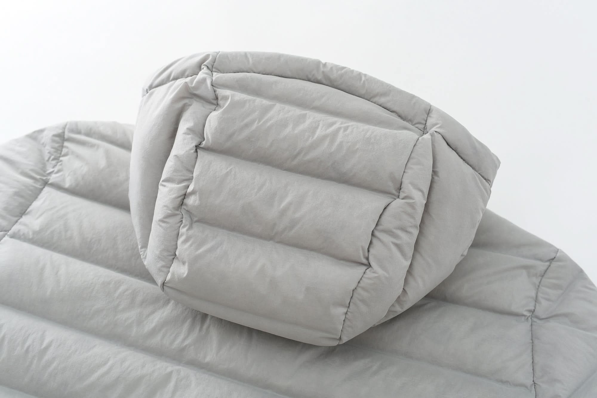 BYU Quest Down Jacket Light Grey