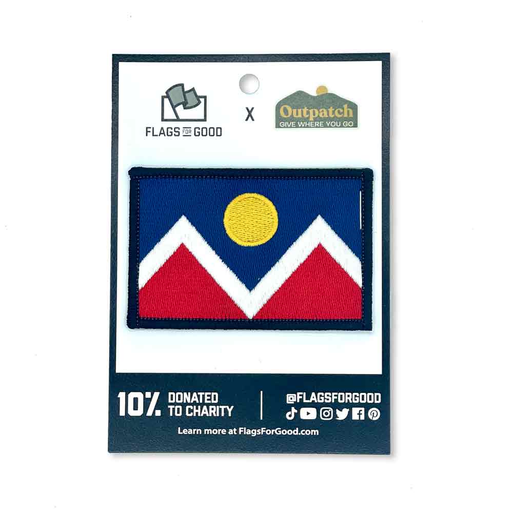 Denver Flag Stick-On Patch