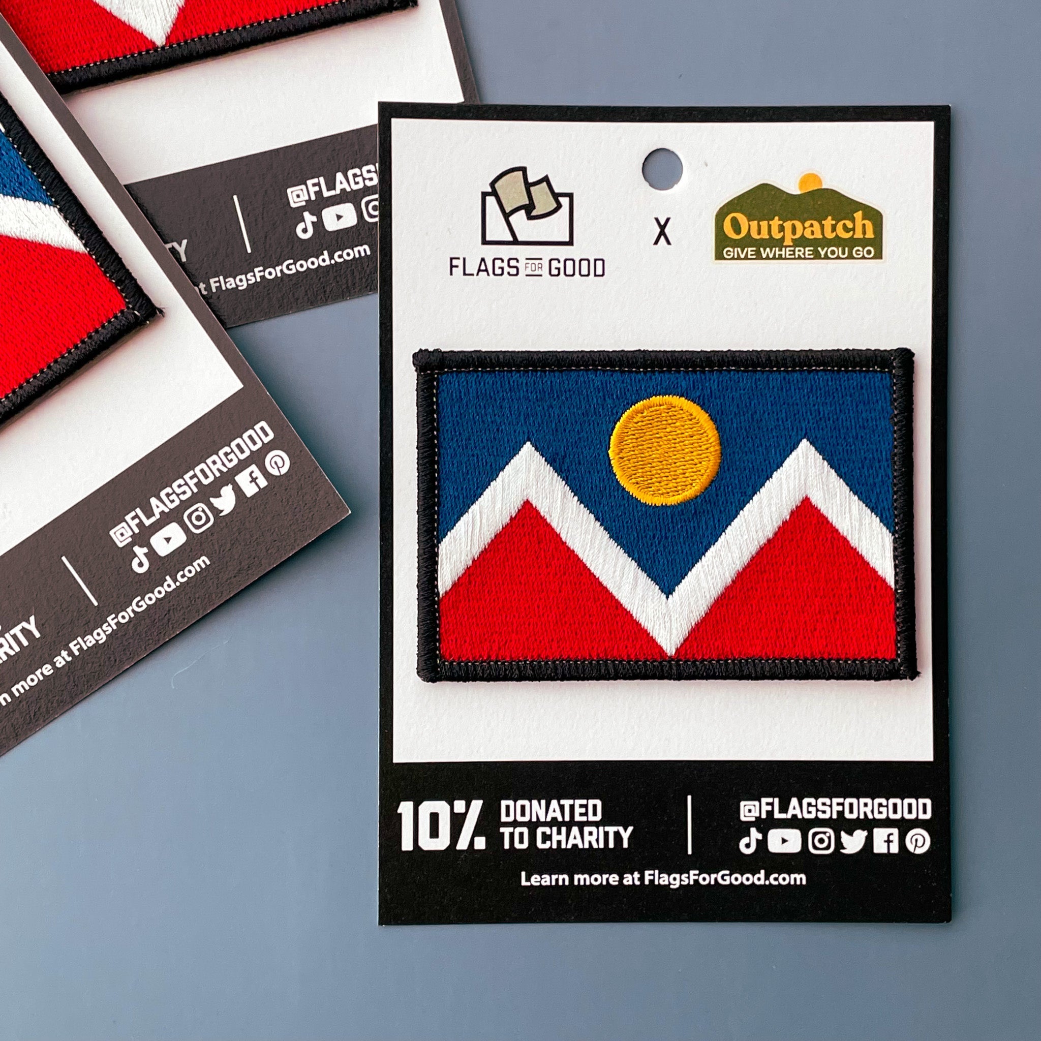 Denver Flag Stick-On Patch