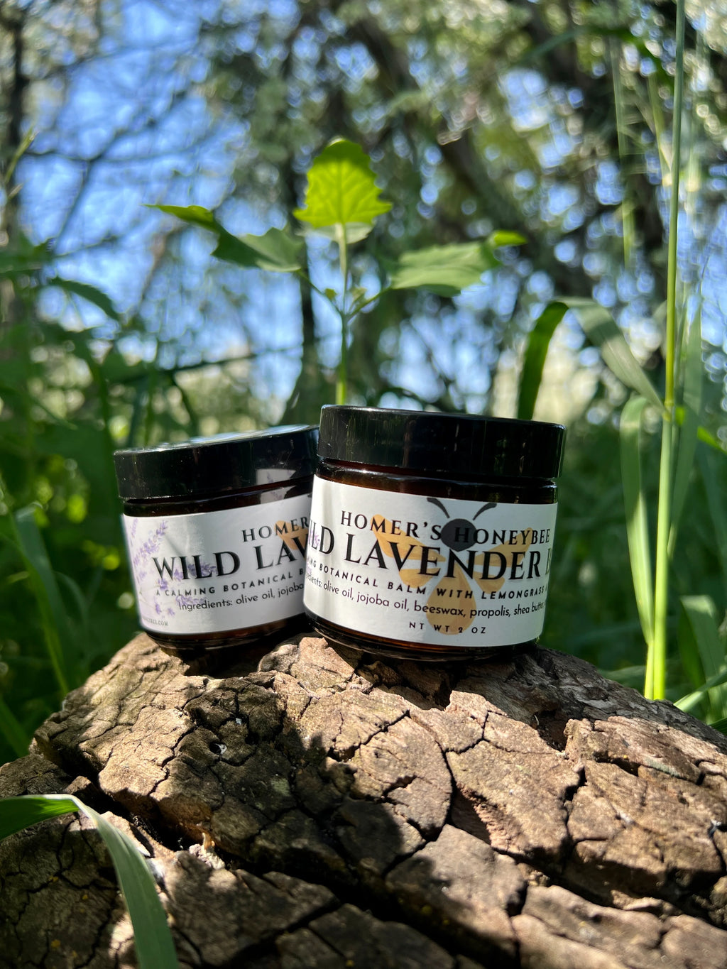 Wild Lavender Balm - Botanical Beeswax & Propolis Balm