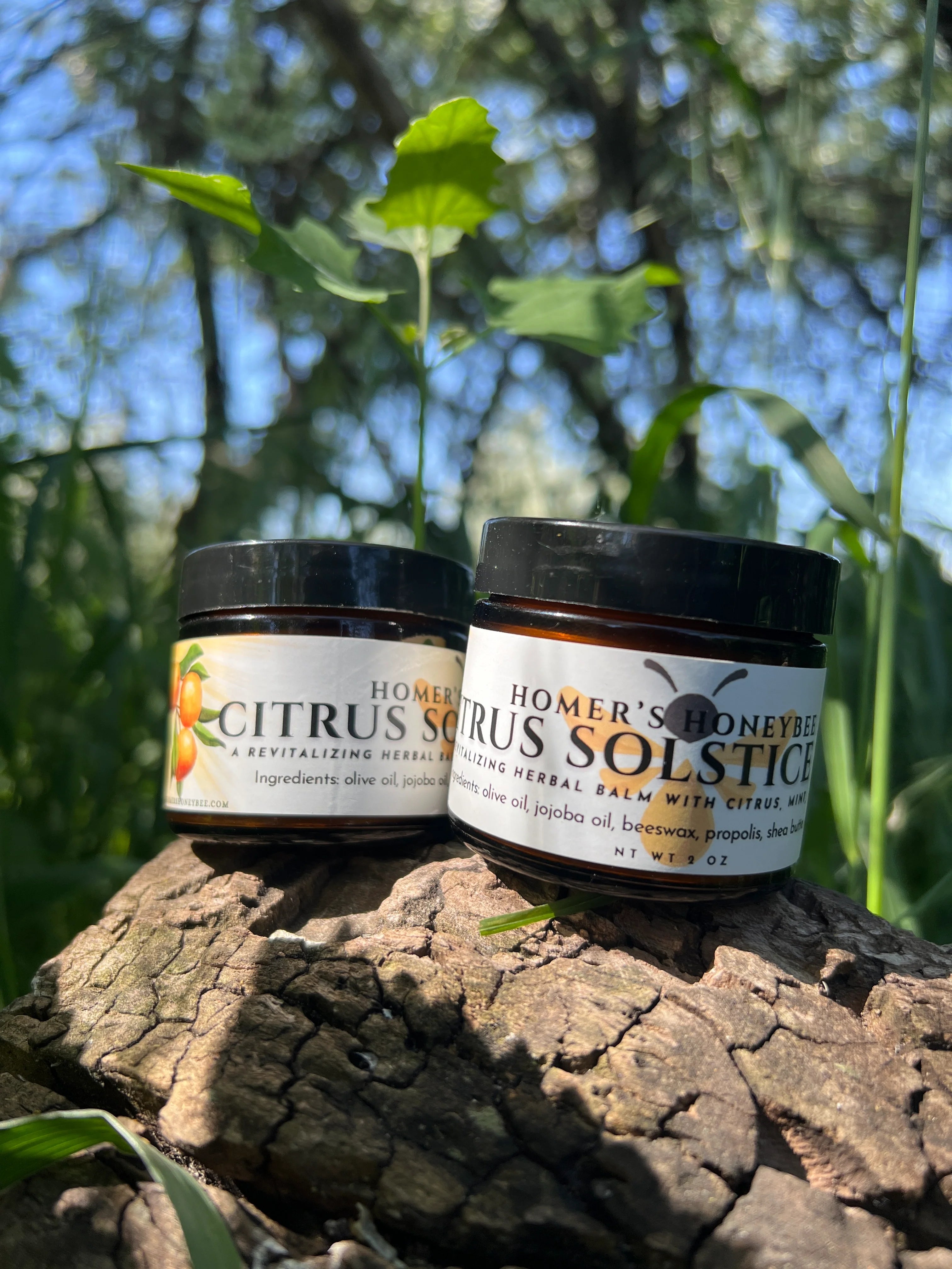 Citrus Solstice Balm - Revitalizing Beeswax & Propolis Balm