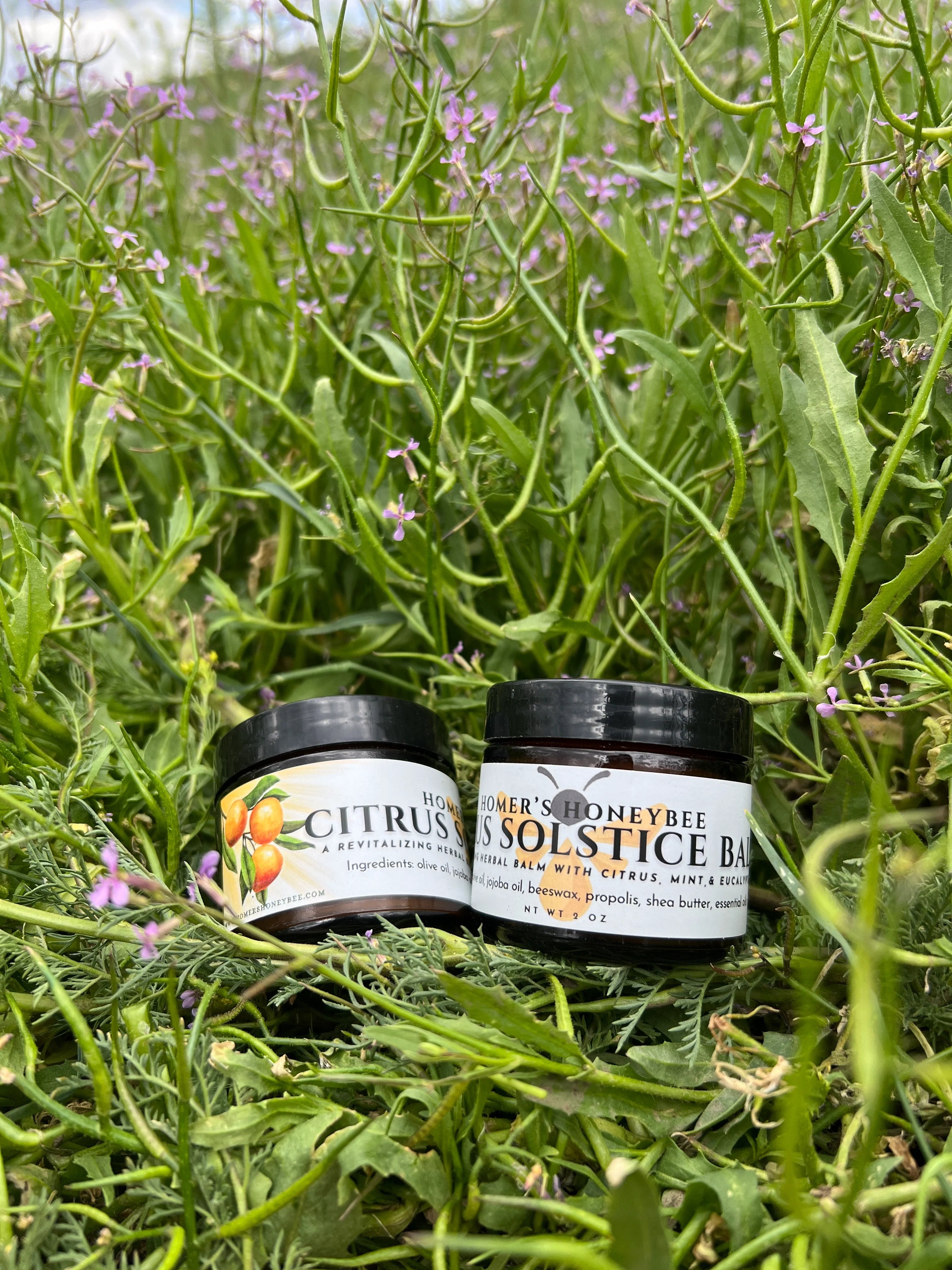 Citrus Solstice Balm - Revitalizing Beeswax & Propolis Balm