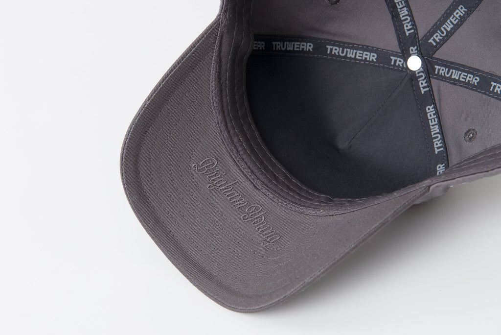 BYU Fade Hat Y Cougar Grey on Grey