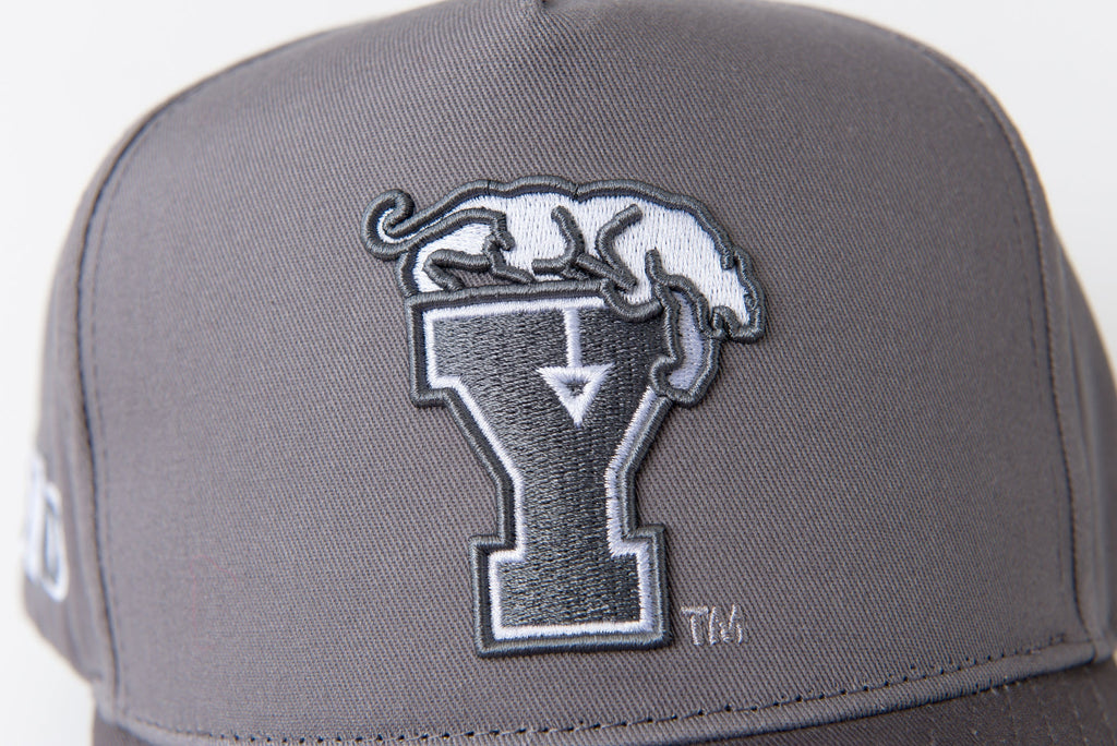 BYU Fade Hat Y Cougar Grey on Grey