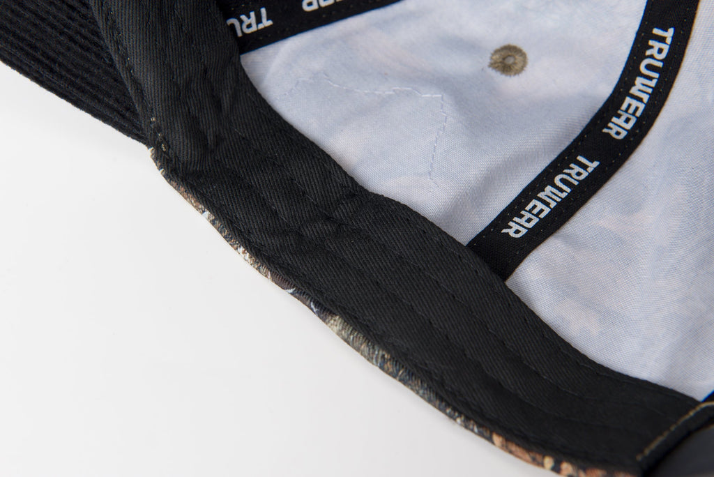 BYU Fade Hat Camo Black Corduroy Brim