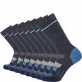 8 Pairs Lake - Hike Crew Lightweight Merino Wool Sock