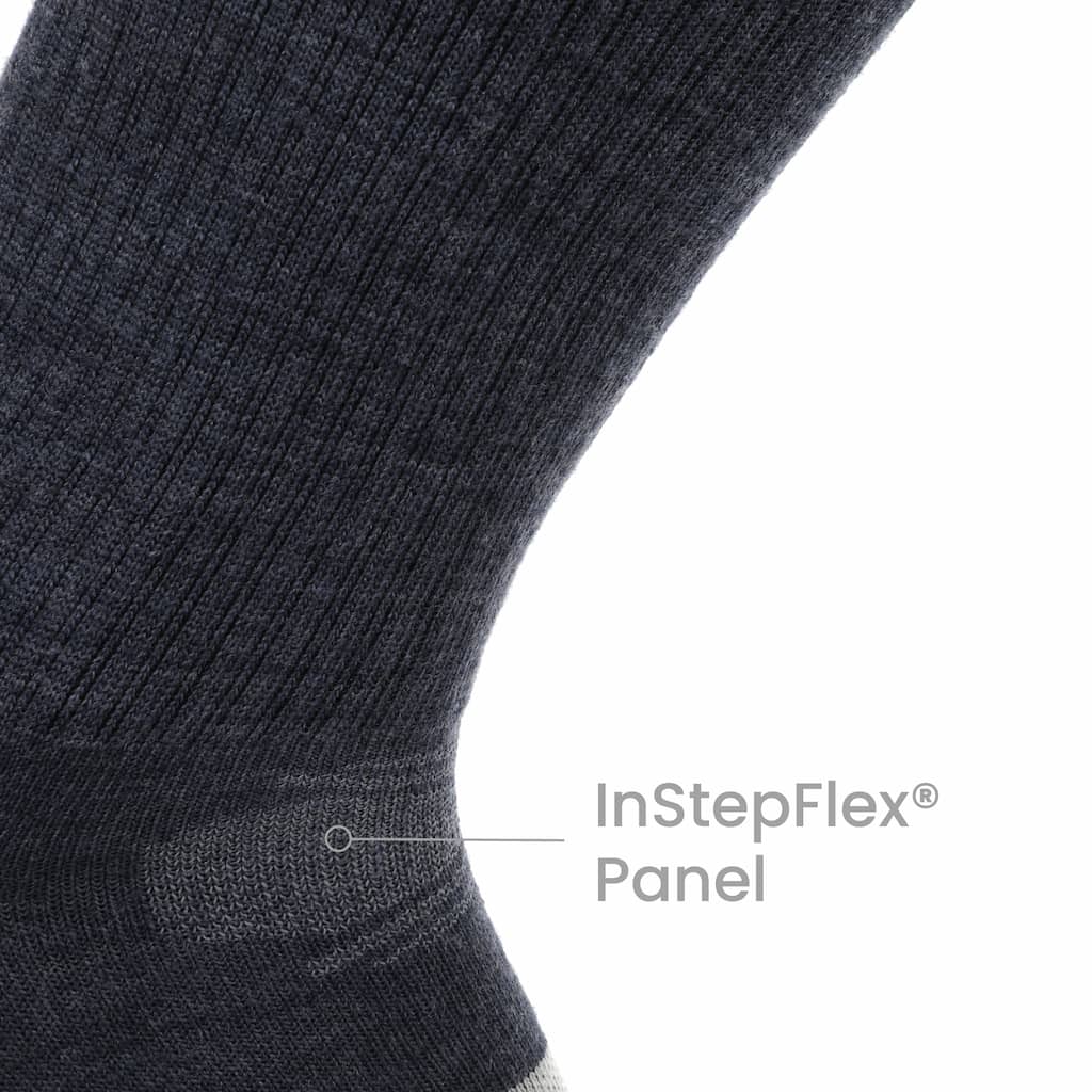3 Pack Lake - Hike Crew Lightweight Merino Wool Sock