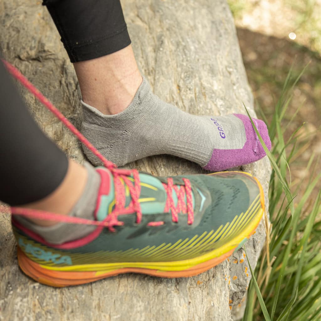 Laurel - Run No Show Runweight Merino Wool Sock